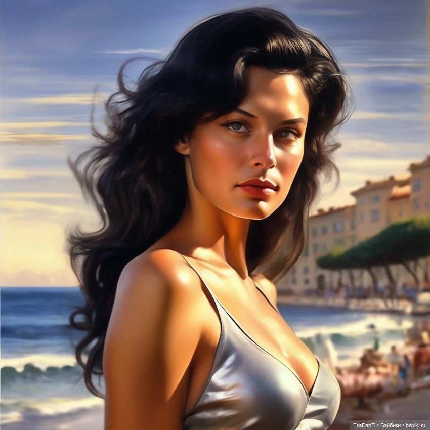 У синего моря — Рисование и арт: скетчи