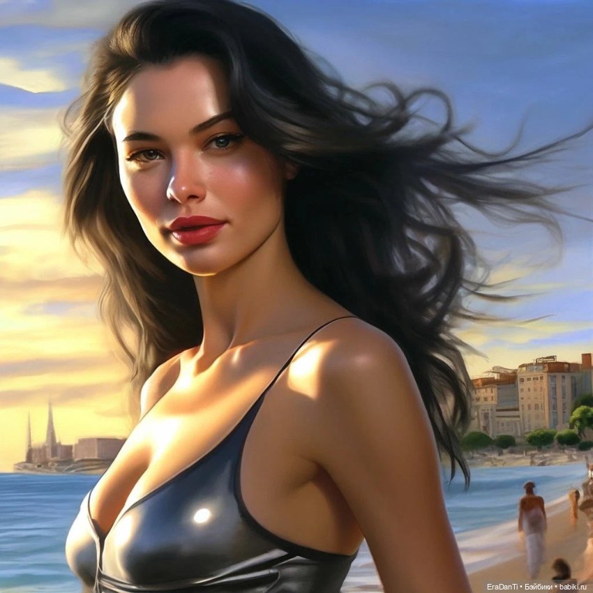 У синего моря — Рисование и арт: скетчи