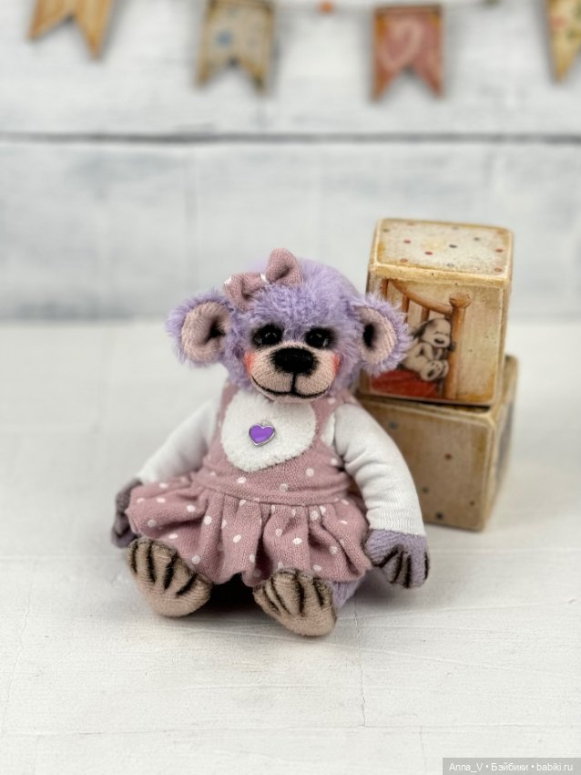 Тедди обезьянка Анфиса — Авторские мишки Тедди и друзья: фото (фото 5)