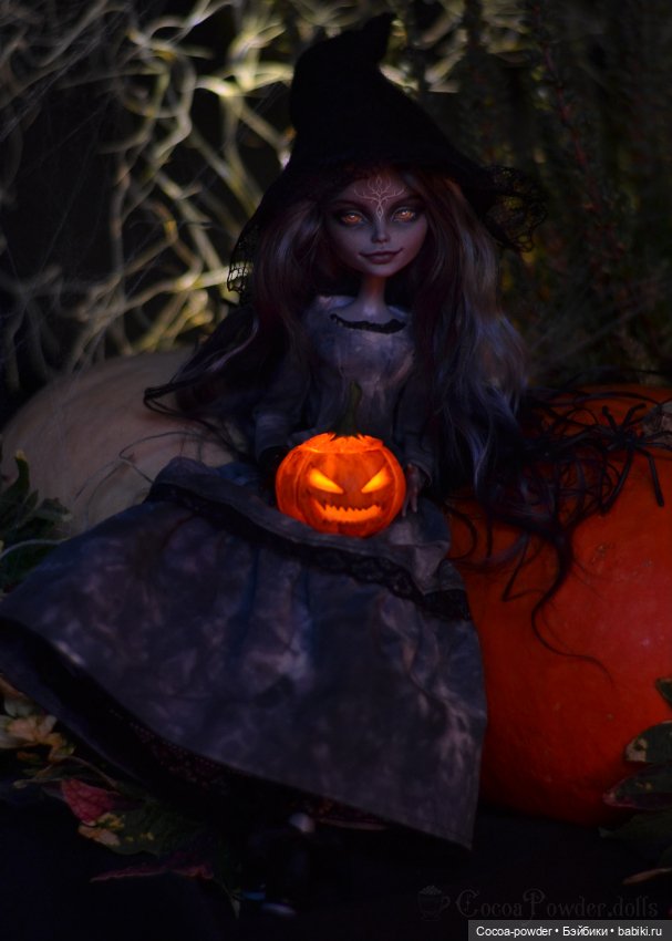 Ведьмочка Моаника — ООАК Monster High и Ever After High: репейнт (фото 4)