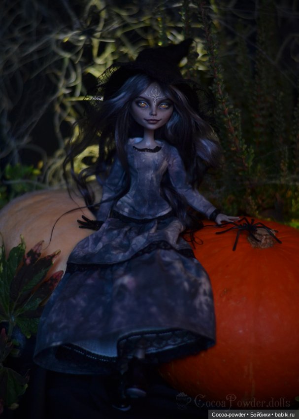 Ведьмочка Моаника — ООАК Monster High и Ever After High: репейнт (фото 2)