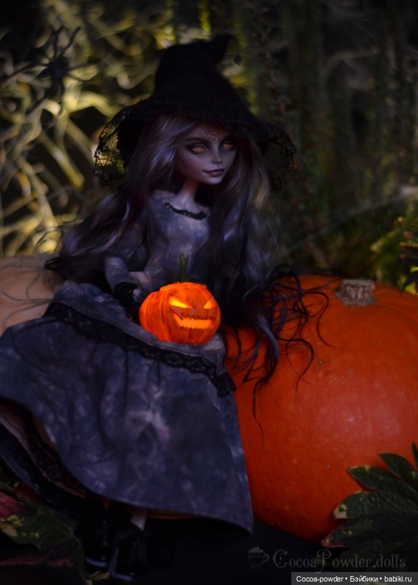 Ведьмочка Моаника — ООАК Monster High и Ever After High: репейнт (фото 6)