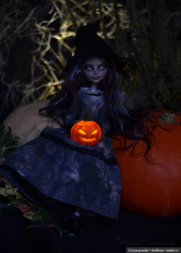Ведьмочка Моаника — ООАК Monster High и Ever After High: репейнт (фото 8)