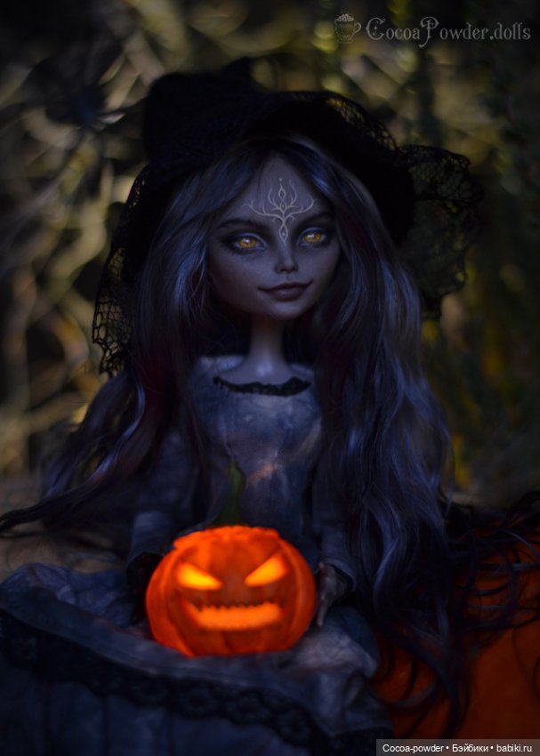 Ведьмочка Моаника — ООАК Monster High и Ever After High: репейнт