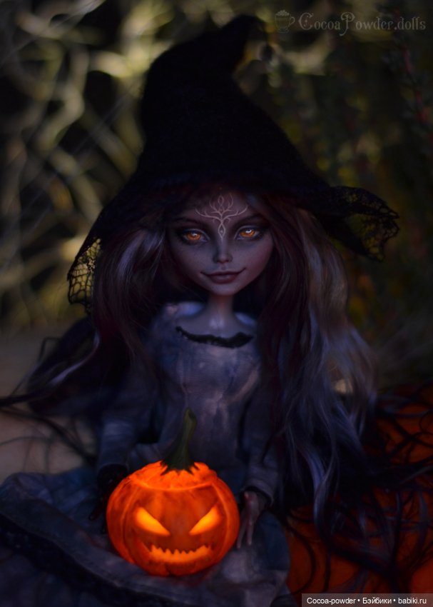 Ведьмочка Моаника — ООАК Monster High и Ever After High: репейнт (фото 9)