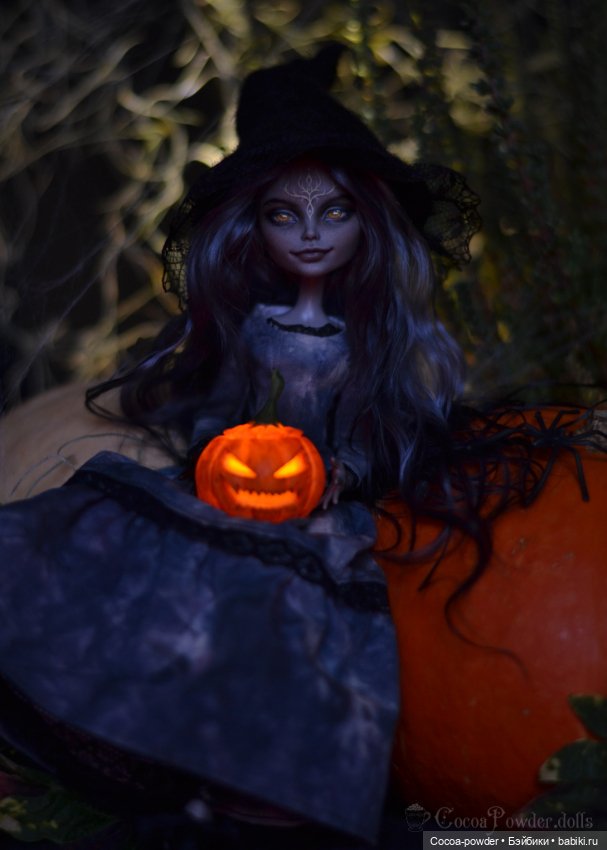 Ведьмочка Моаника — ООАК Monster High и Ever After High: репейнт (фото 10)