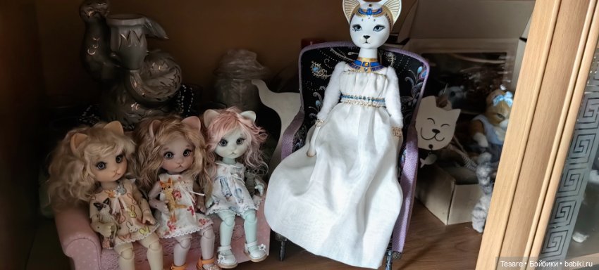 Клеопатра — Домашние фото авторских кукол: личные коллекции