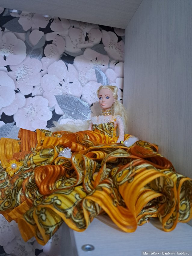 Осеннее платье — Аналоги Барби и куклы 1/6: клоны 90 (фото 4)