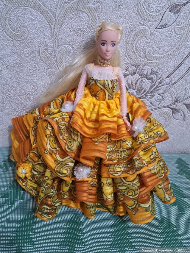 Осеннее платье — Аналоги Барби и куклы 1/6: клоны 90 (фото 3)