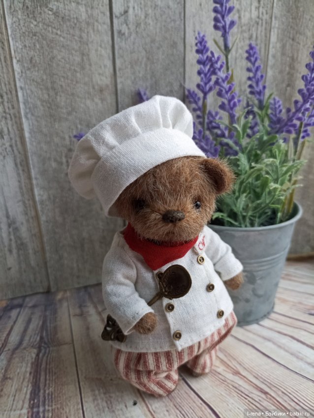 Шеф-повар — Авторские мишки Тедди и друзья: фото (фото 3)