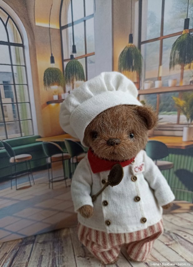 Шеф-повар — Авторские мишки Тедди и друзья: фото (фото 5)
