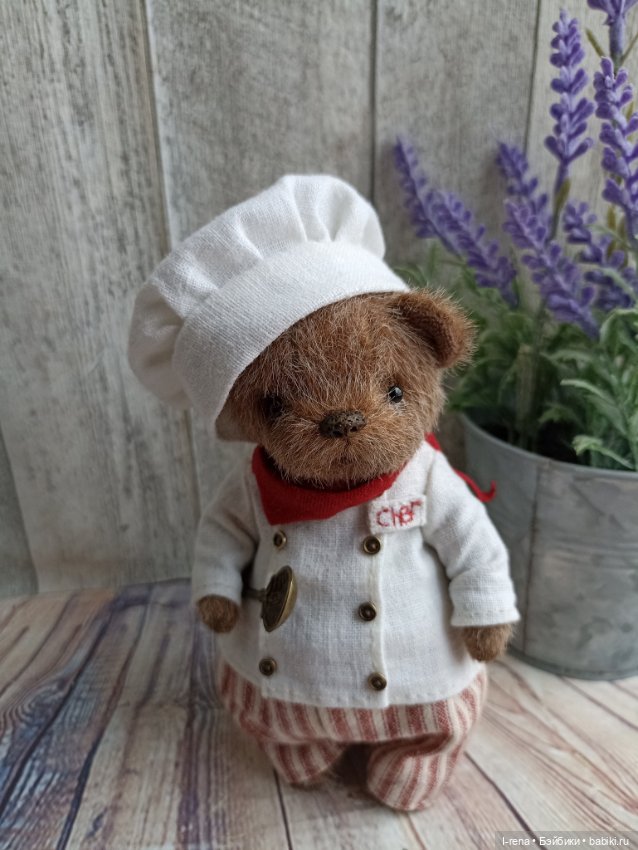 Шеф-повар — Авторские мишки Тедди и друзья: фото