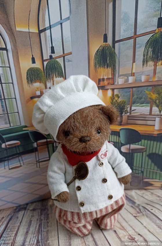 Шеф-повар — Авторские мишки Тедди и друзья: фото (фото 7)