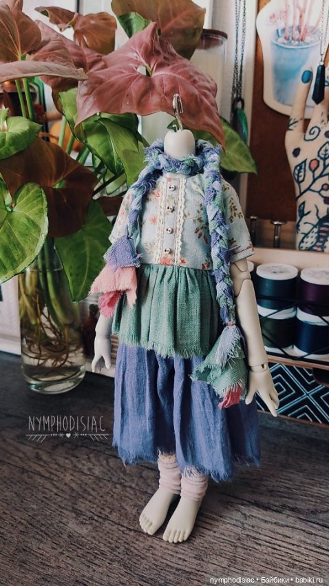 Наряд для дракончика-гортензии (фото 5)