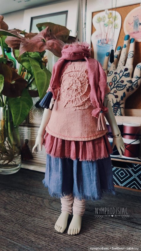 Наряд для дракончика-гортензии (фото 4)