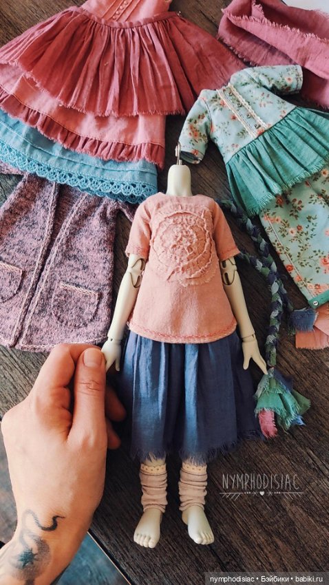 Наряд для дракончика-гортензии