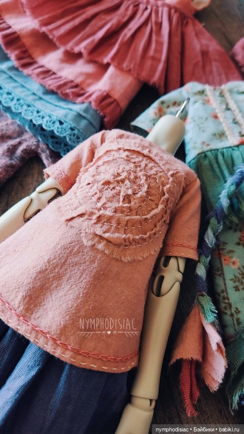 Наряд для дракончика-гортензии (фото 2)