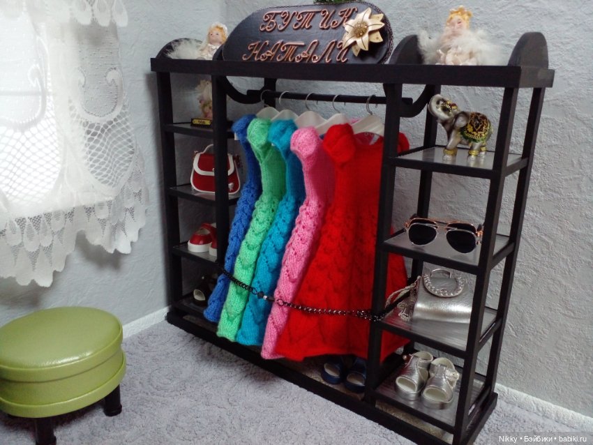 Вечерние платья и кардиганы для кукол Паола Рейна