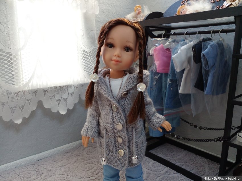 Вечерние платья и кардиганы для кукол Паола Рейна