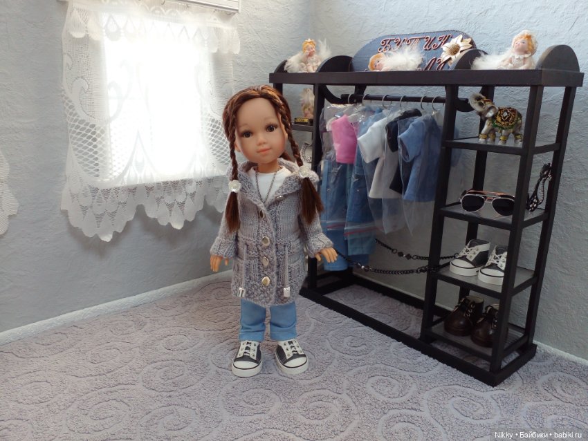 Вечерние платья и кардиганы для кукол Паола Рейна