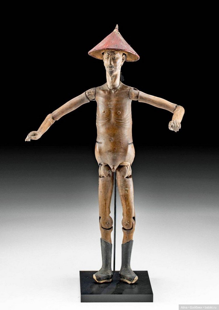 Китайские шарнирные куклы династии Цин (XVIII - XIX вв.)