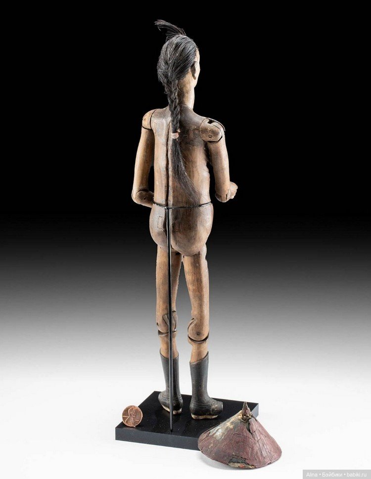 Китайские шарнирные куклы династии Цин (XVIII - XIX вв.) (фото 6)