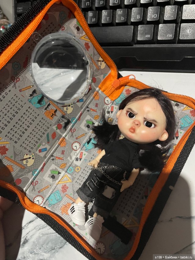 Переноска для любимки — Авторские украшения и аксессуары для кукол: фото (фото 5)