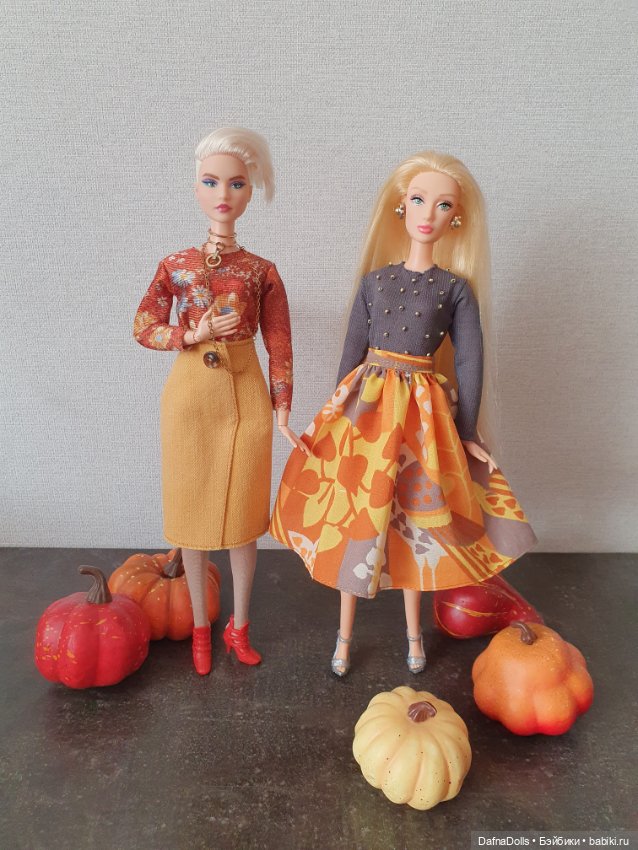 Кукло-тыкво-фотосессия🍁🎃❤️