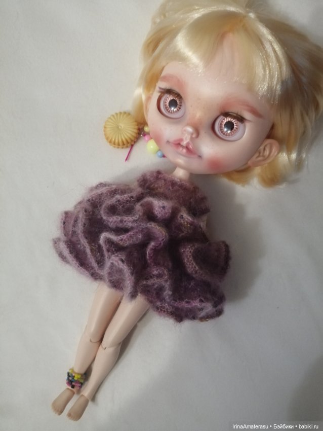 🌸Платье "Мозговой Коралл" в цвете Орхидея (фото 4)