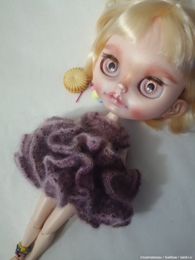 🌸Платье "Мозговой Коралл" в цвете Орхидея (фото 3)