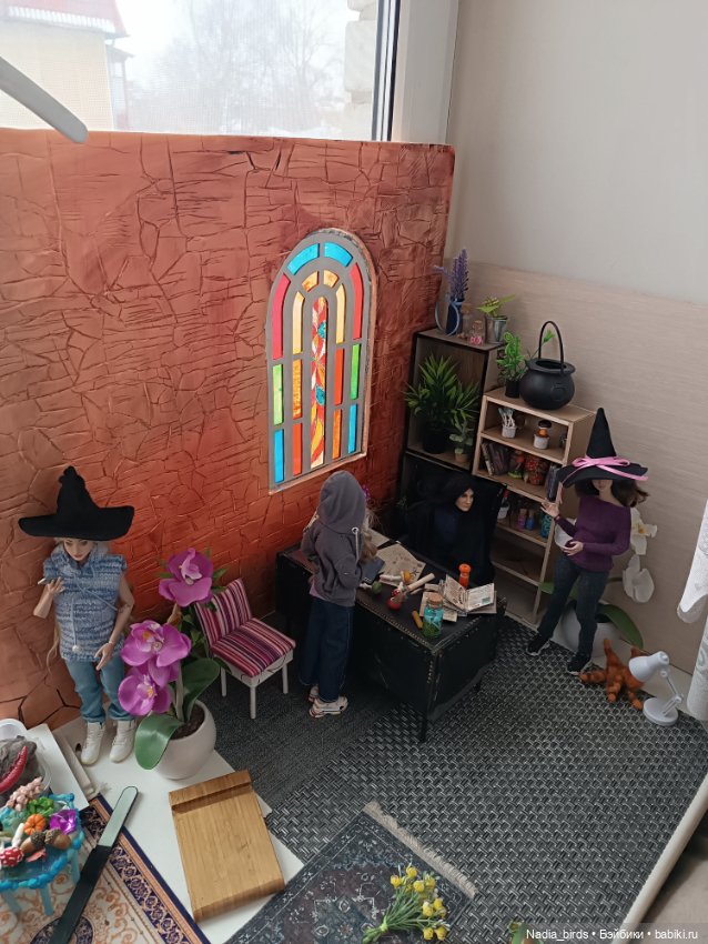 Витражное окно в румбокс или фотофон