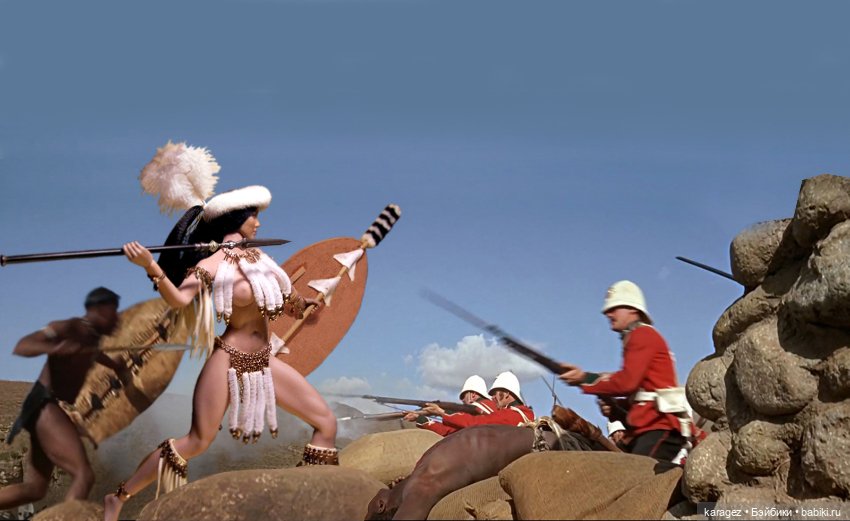 Битва зулусов с англичанами