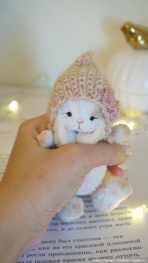 Зайка Молли 💗🐰 — Авторские мишки Тедди и друзья: фото (фото 8)