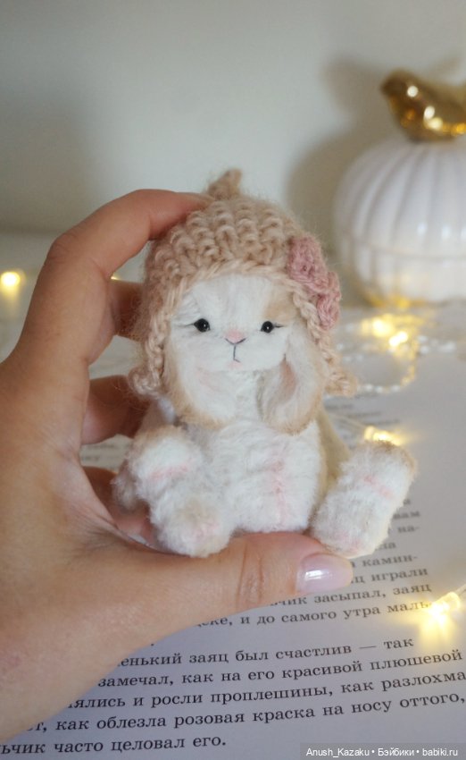 Зайка Молли 💗🐰 — Авторские мишки Тедди и друзья: фото (фото 6)