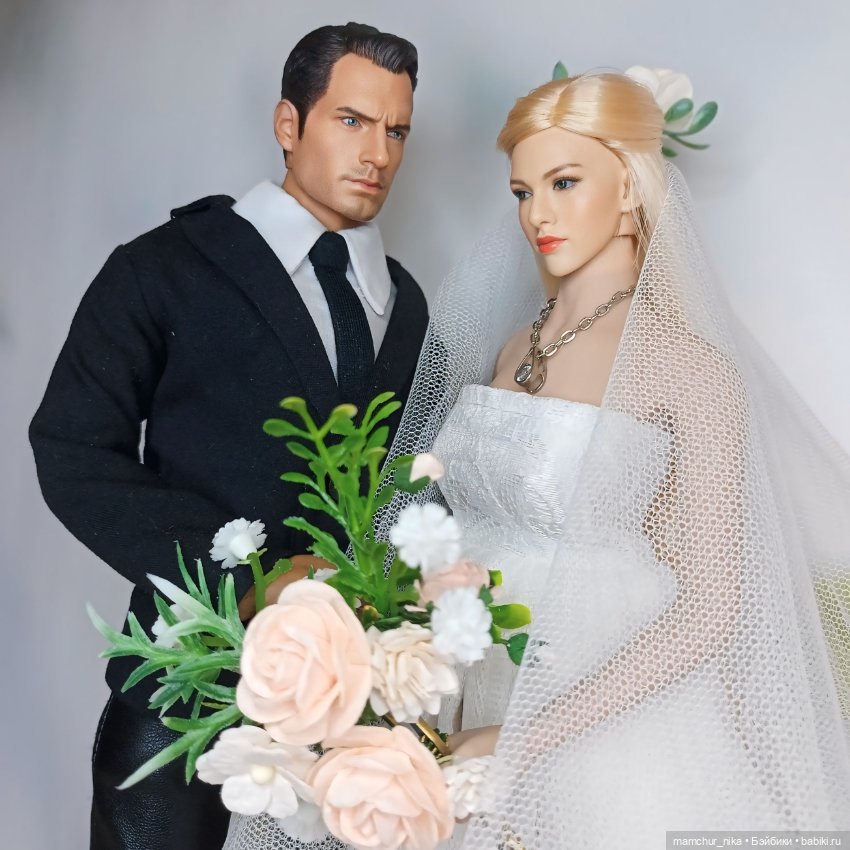 Свадьба Генри и Эрики 💭💕 — Куклы Phicen (TBLeague/Фицен): бесшовные тела (фото 8)