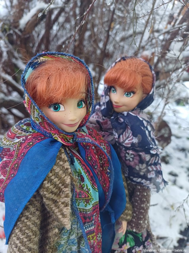 Анька и Танька. Первый снег