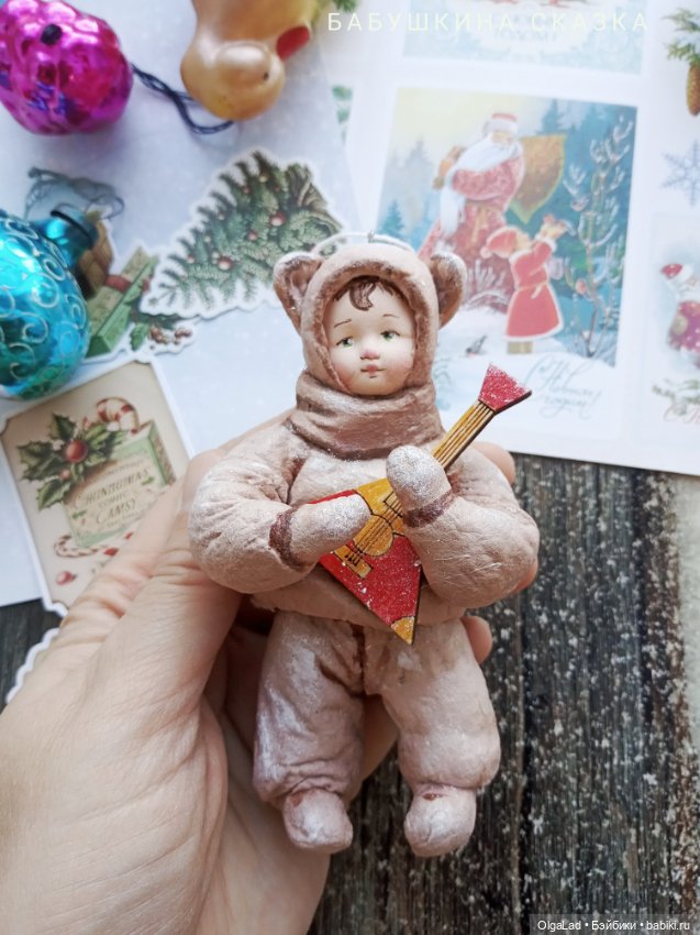 Ватные игрушки из Мастерской Бабушкина сказка