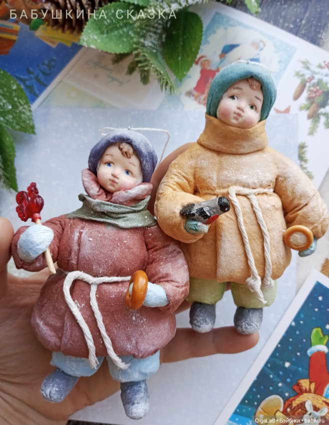 Ватные игрушки из Мастерской Бабушкина сказка (фото 3)