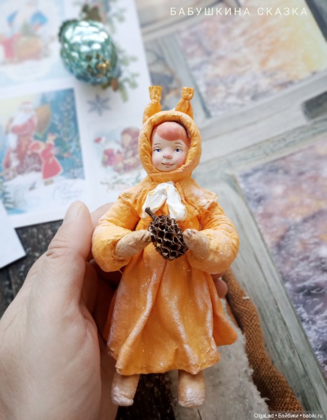 Ватные игрушки из Мастерской Бабушкина сказка (фото 8)