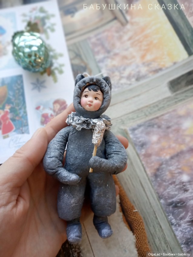 Ватные игрушки из Мастерской Бабушкина сказка