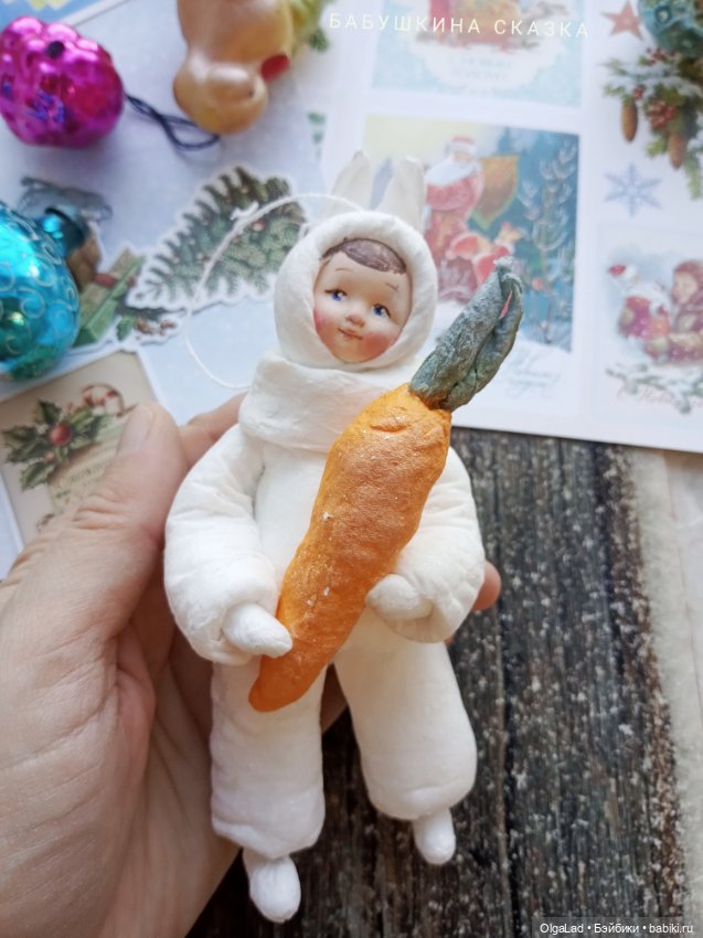 Ватные игрушки из Мастерской Бабушкина сказка