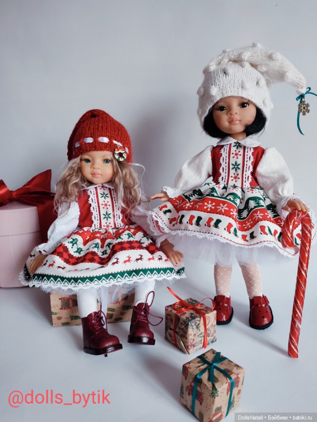 Рождественские гномы — Одежда и обувь для кукол своими руками: фото