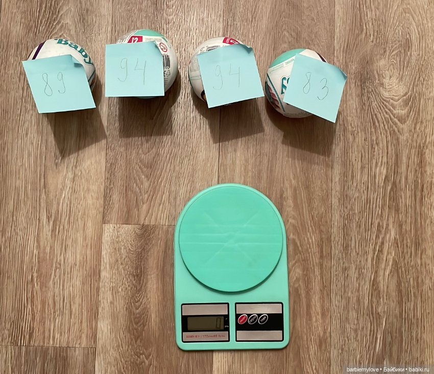 Шары 5 surprise my mini baby zuru (фото 2)