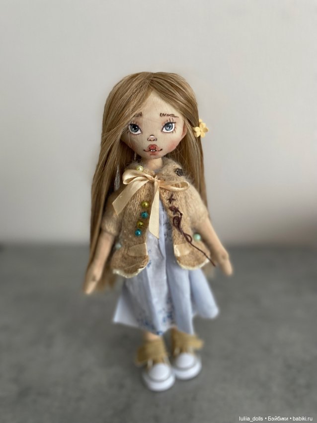 Авторские текстильные куклы: Вальдорфские (фото 10)