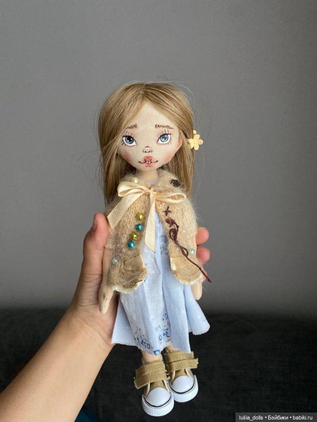 Авторские текстильные куклы: Вальдорфские