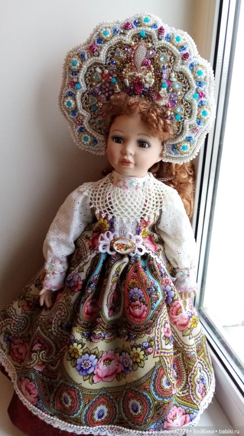 Павлово-Посадские мотивы — Одежда и обувь для кукол своими руками: фото