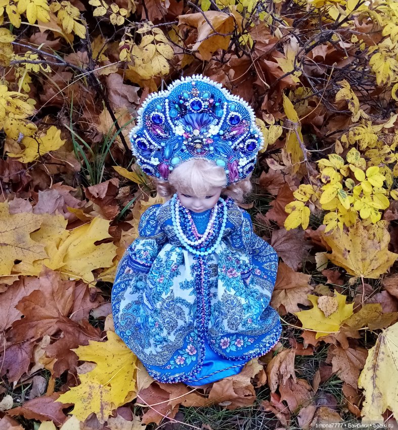 Павлово-Посадские мотивы — Одежда и обувь для кукол своими руками: фото