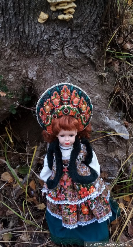 Павлово-Посадские мотивы — Одежда и обувь для кукол своими руками: фото (фото 6)