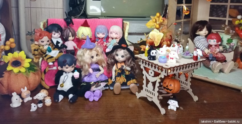 Хэллоуин 2024 — Фотоистории с куклами BJD (БЖД): сериалы