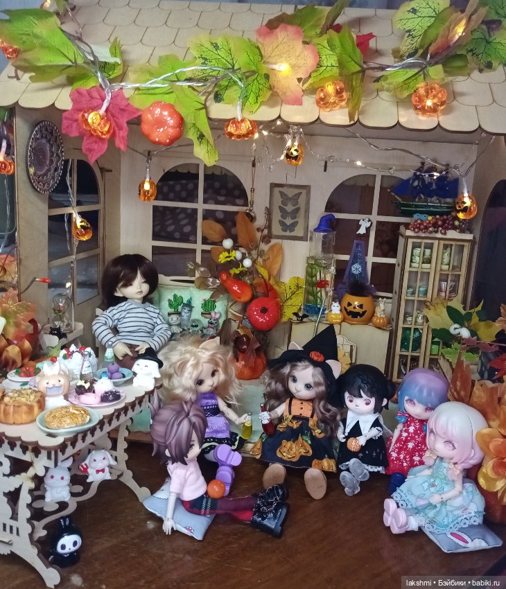 Хэллоуин 2024 — Фотоистории с куклами BJD (БЖД): сериалы